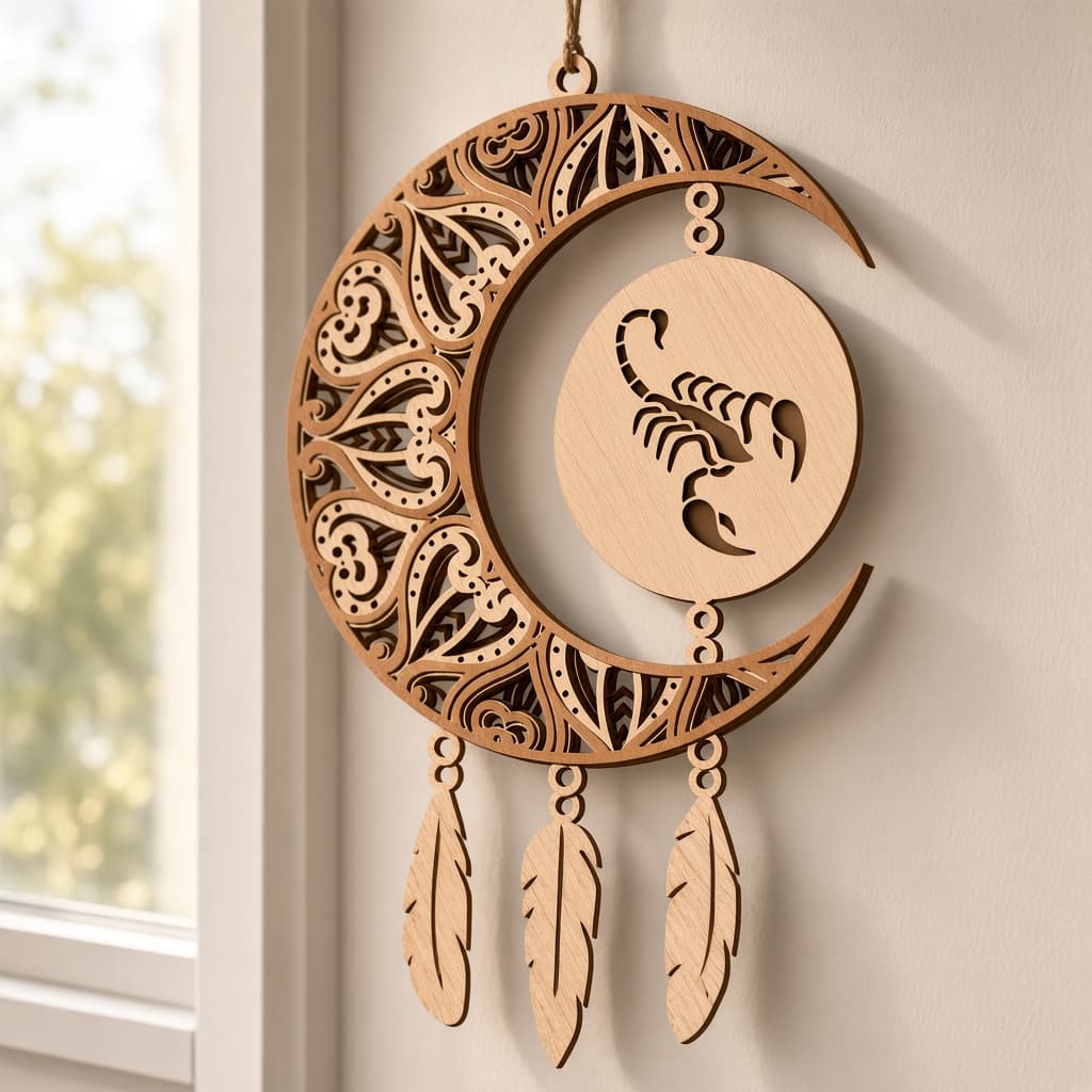 Dreamcatcher zodiacale — Scorpione